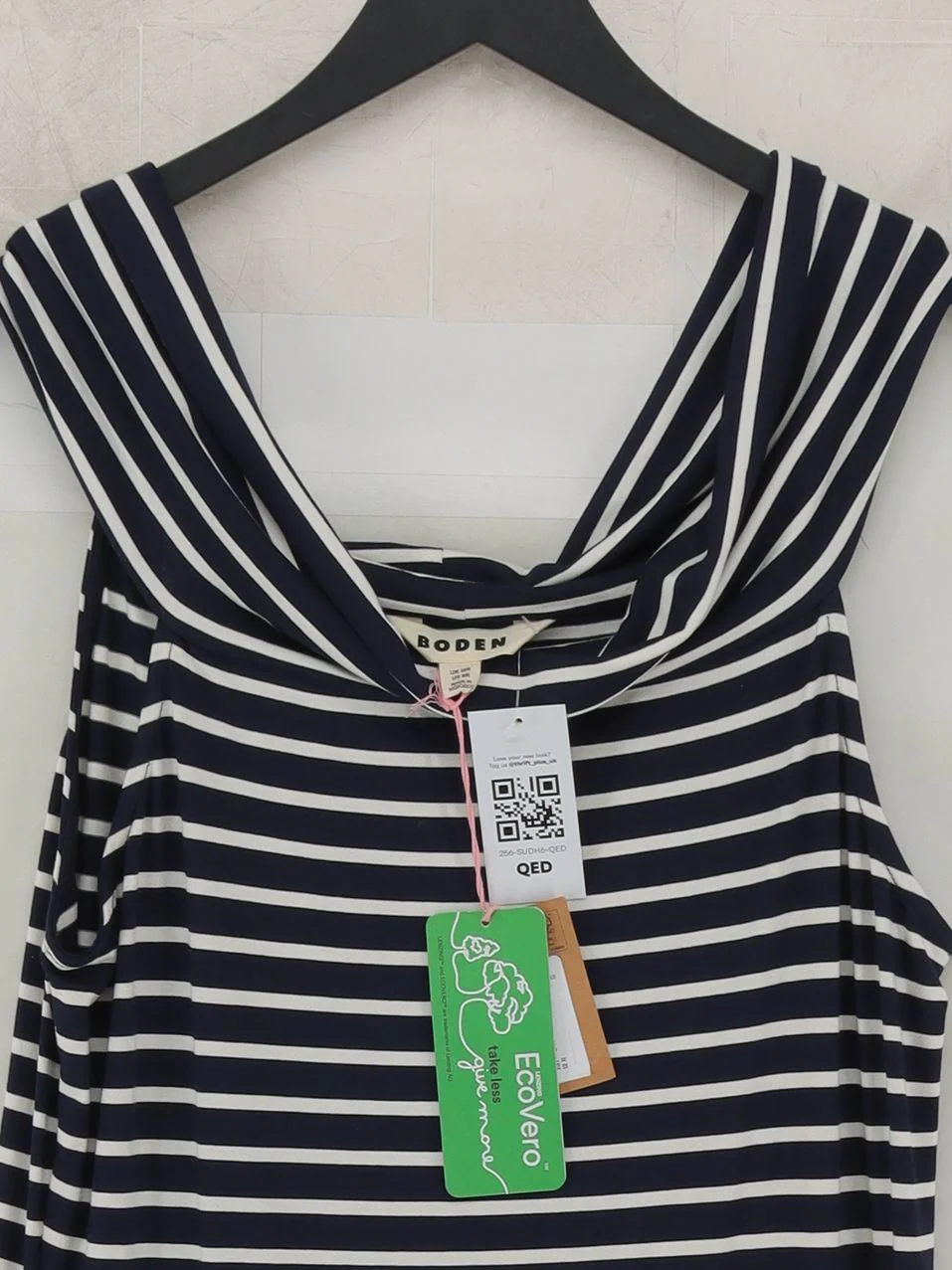 Boden T-Shirt Mini Dress UK12 in Blue - Image 3