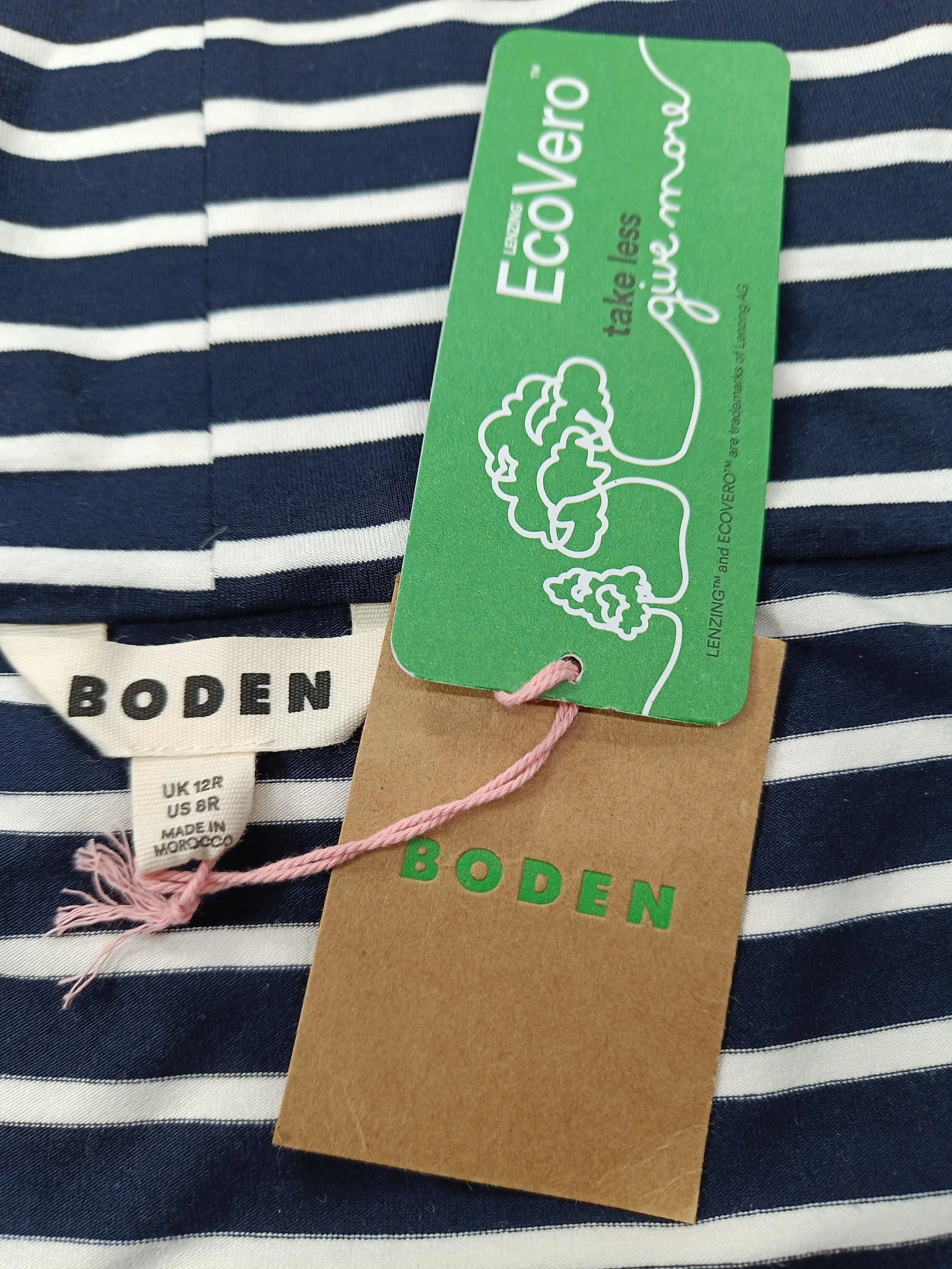 Boden T-Shirt Mini Dress UK12 in Blue - Image 5