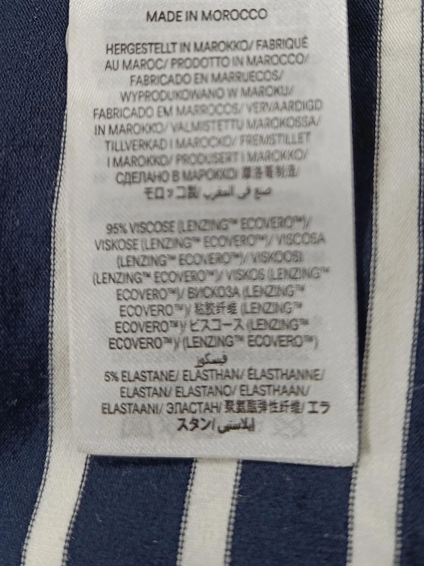 Boden T-Shirt Mini Dress UK12 in Blue - Image 6