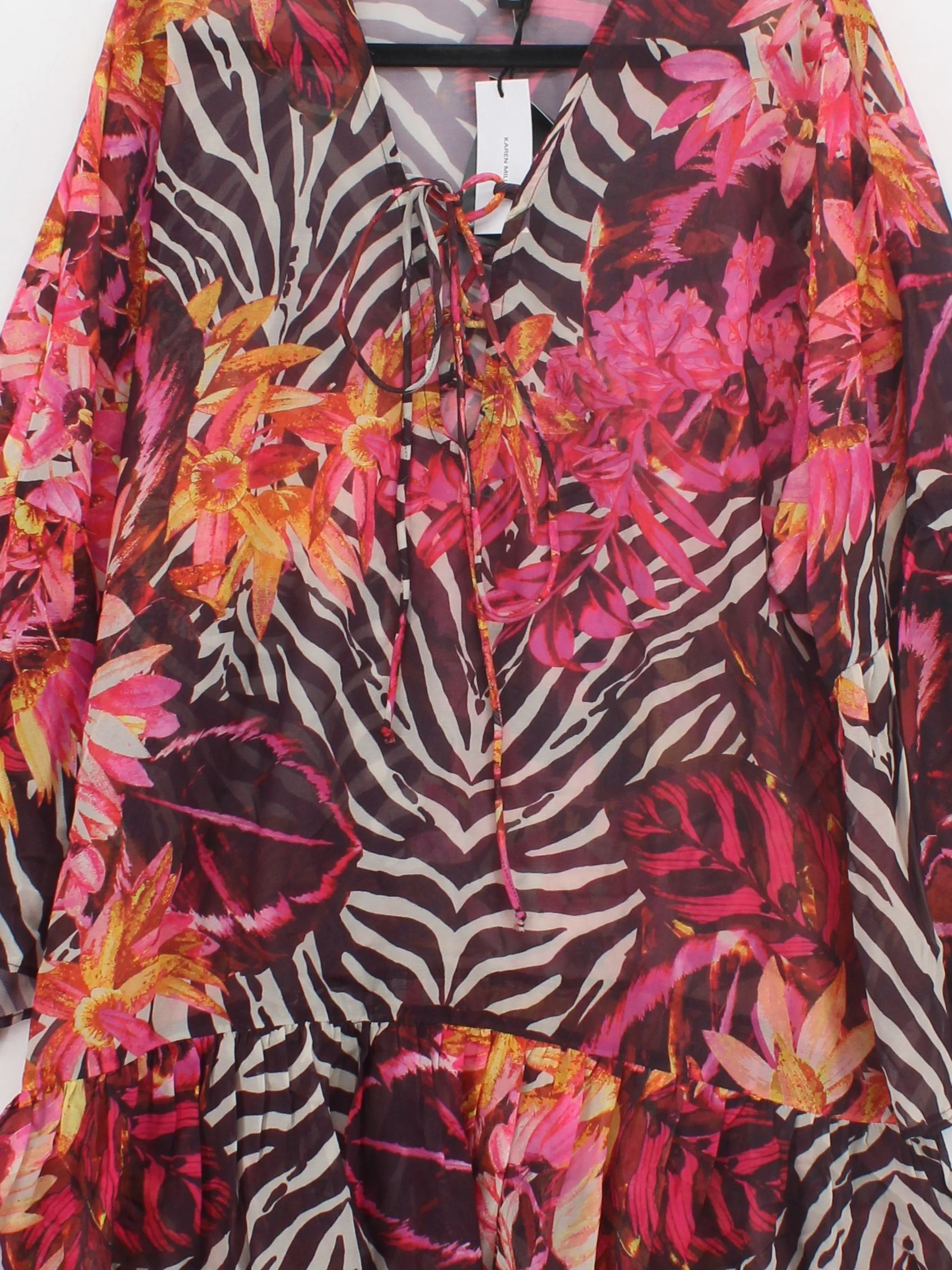 Karen Millen Mini Dress M in Multi RRP £75 - Image 3
