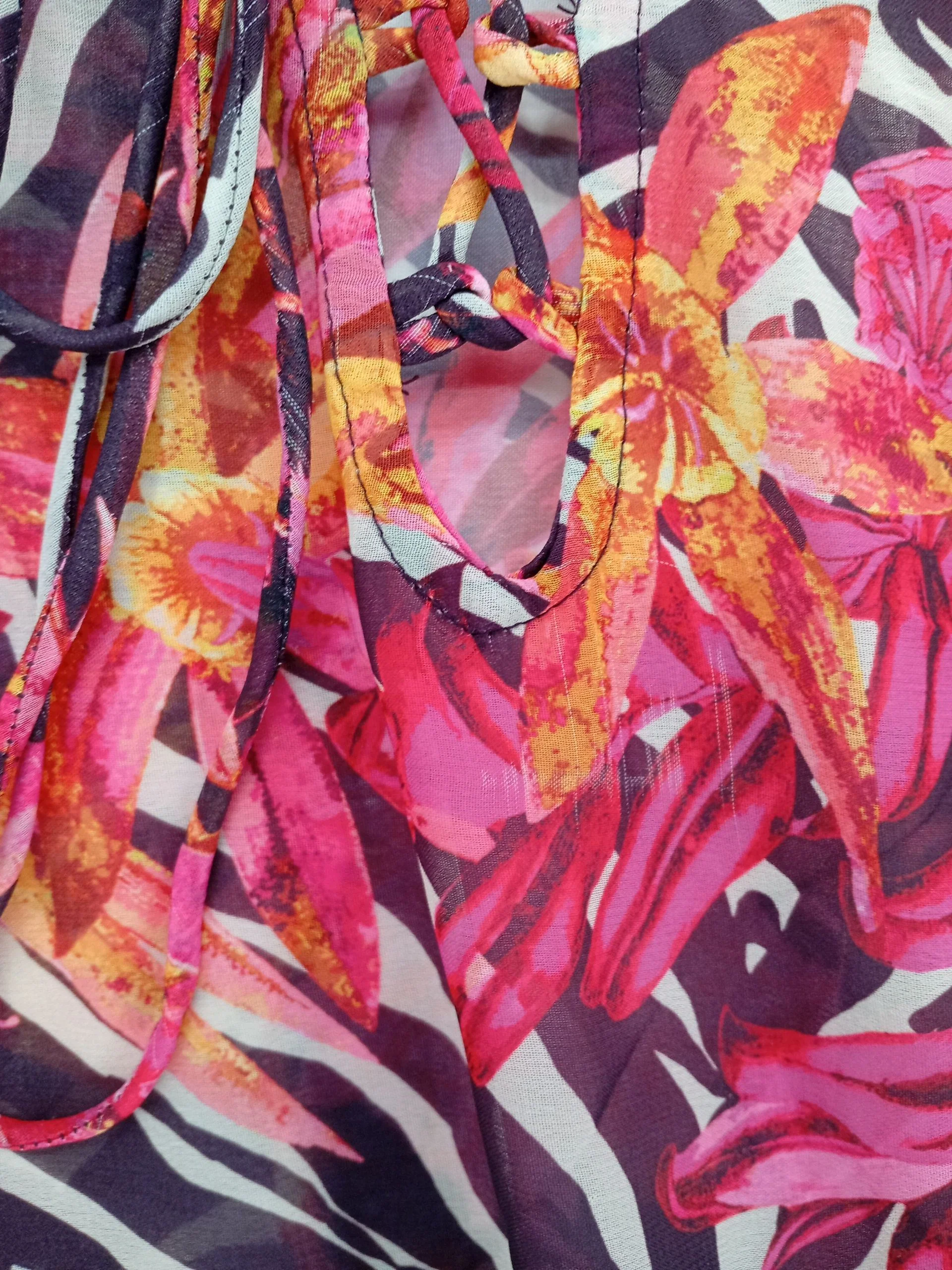 Karen Millen Mini Dress M in Multi RRP £75 - Image 5