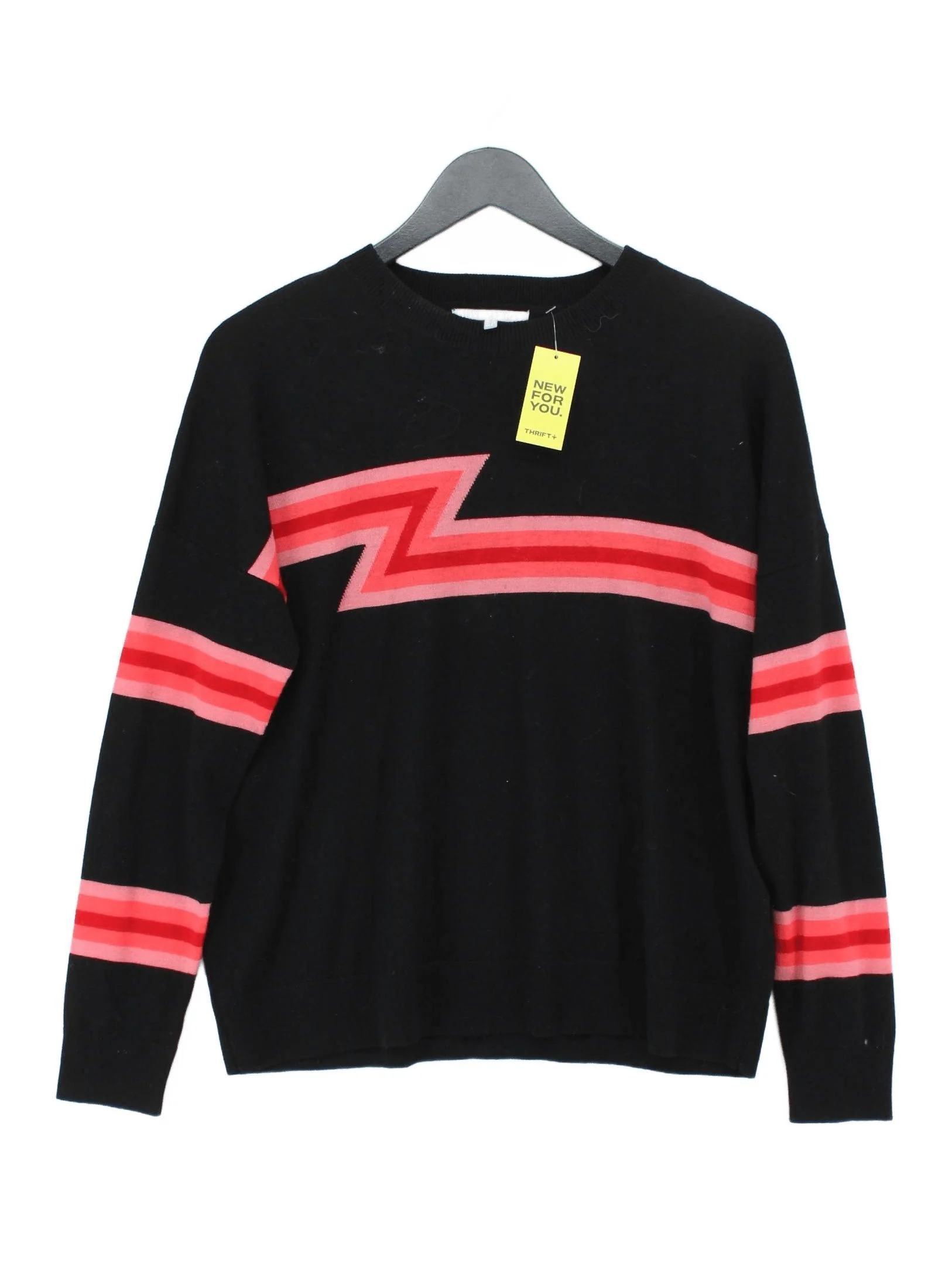 Oliver Bonas Women's Jumper UK 12 Black Polyester