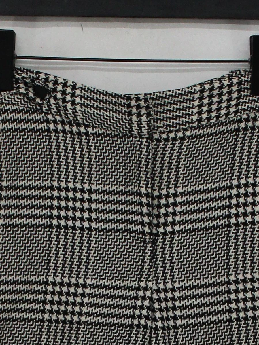 Topshop Women's Trousers UK 8 Black Polyester with Viscose, Elastane Capri - Image 3