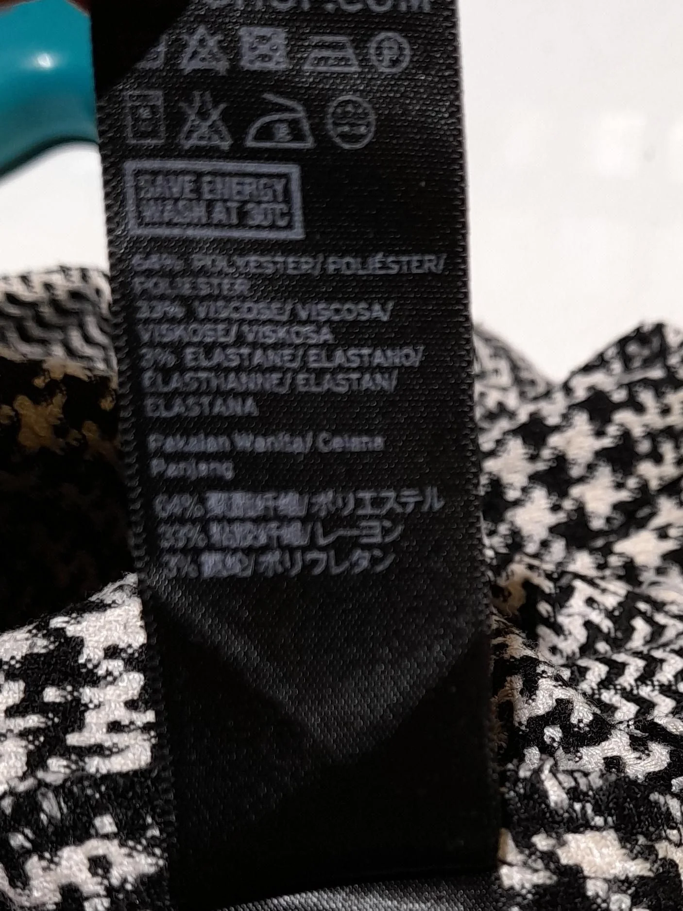 Topshop Women's Trousers UK 8 Black Polyester with Viscose, Elastane Capri - Image 6